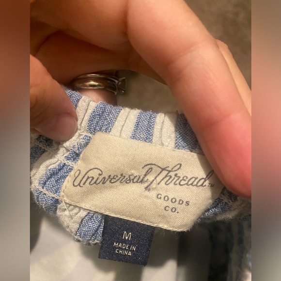 Striped Midi Dress with Pockets - Picture 4 of 4